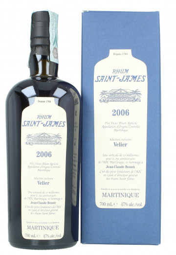 Saint James  Martinique Rum 15 year old 2006 2021 70cl 47% Velier -