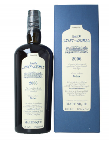 Saint James Martinique Rum 15 Year Old 2006 Edition  2021 150cl 47% OB- Velier