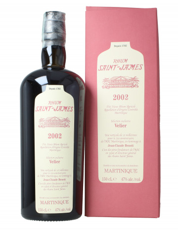 Saint James Martinique Rum 19 Year Old 2002 Edition  2021 150cl 47% OB- Velier