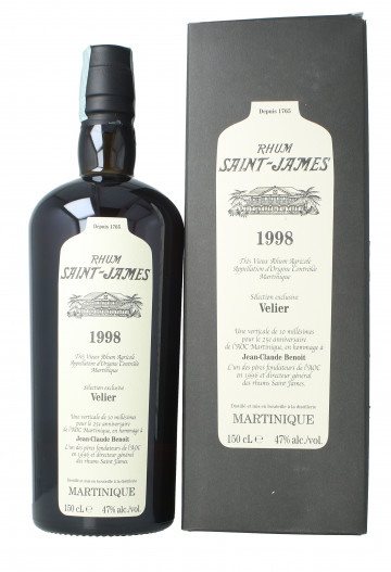 Saint James  Martinique Rum 1998 150cl 47% Velier -