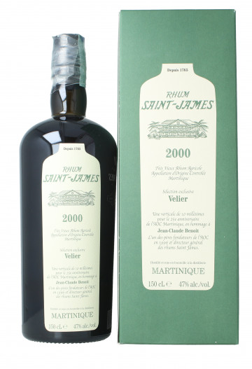 Saint James  Martinique Rum 2000 150cl 47% Velier -