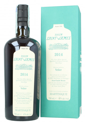 Saint James  Martinique Rum 7 year old 2014 2021 70cl 47% Velier -