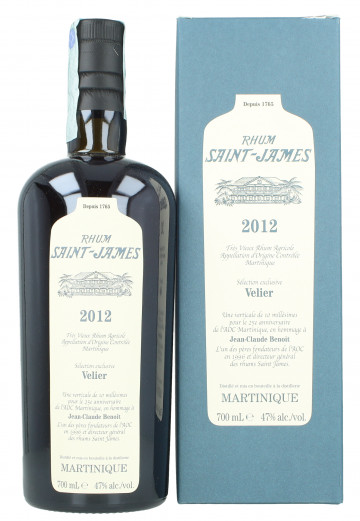 Saint James  Martinique Rum 9 year old 2012 2021 70cl 47% Velier -