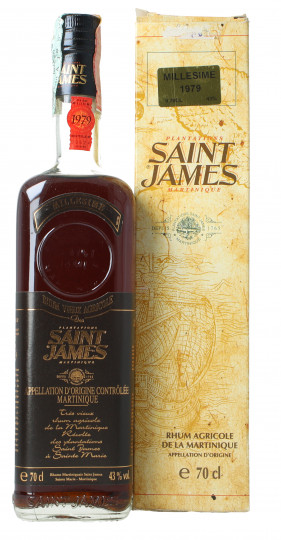 Saint James  Martique Rum 1979 70cl 43% very very rare