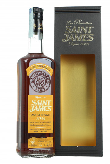 Saint James Rum agricole 2008 70cl 60.8% OB-Velier