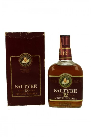 Saltyre Blended Scotch Whisky 12yo Bot.80's 75cl 40%