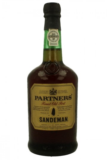 SANDEMAN PATNER'S Port Bot. 70/80's 75cl 20%