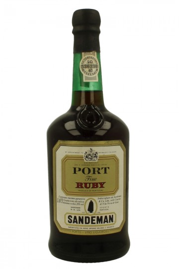 SANDEMAN Port Fine Ruby Bot. 70/80's 75cl 20%