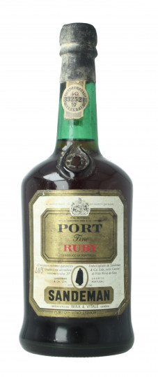 SANDEMAN Port Fine Ruby Bot.70's 75cl 20%