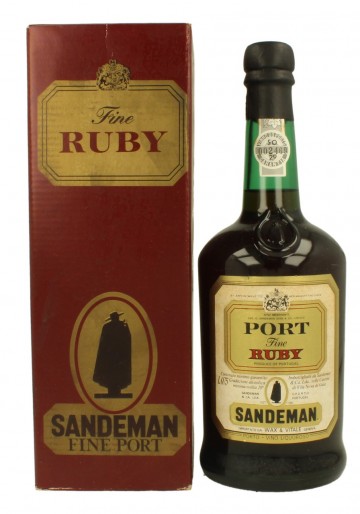 SANDEMAN Port Fine Ruby Bot.70's 75cl 20%