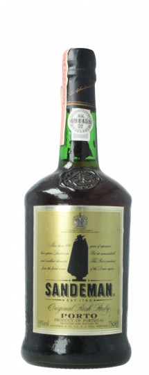 SANDEMAN Port Fine Ruby - Bot. in The 90's 75cl 19%