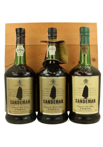 SANDEMAN Port Rich Ruby & White 3 x 75 CL 20%