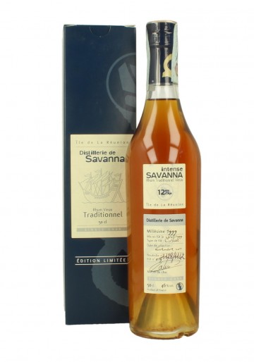 SAVANNA 12yo 1999    2011 50cl 46% - Rum