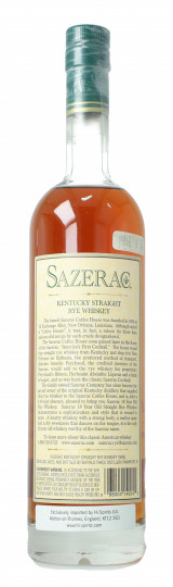 Sazerac  Kentucky Straight Rye Whiskey 18 Year Old bottled spring  2016 75cl 45% Buffalo Trace distillery