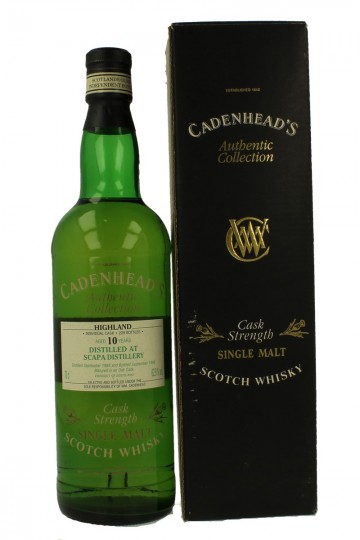 SCAPA 10yo 1988 1998 70cl 62.9% Cadenhead's -Authentic Collection