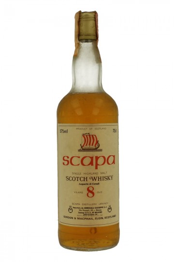 SCAPA 8 years old Bot 80's 75cl 57% Gordon MacPhail  -