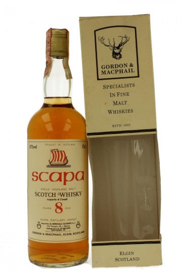 SCAPA 8yo Bot.80's 75cl 57% Gordon MacPhail  - Meregalli Imp.