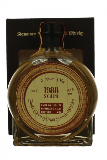 SCAPA 9yo 1988 70cl 45% Signatory cask 169-171