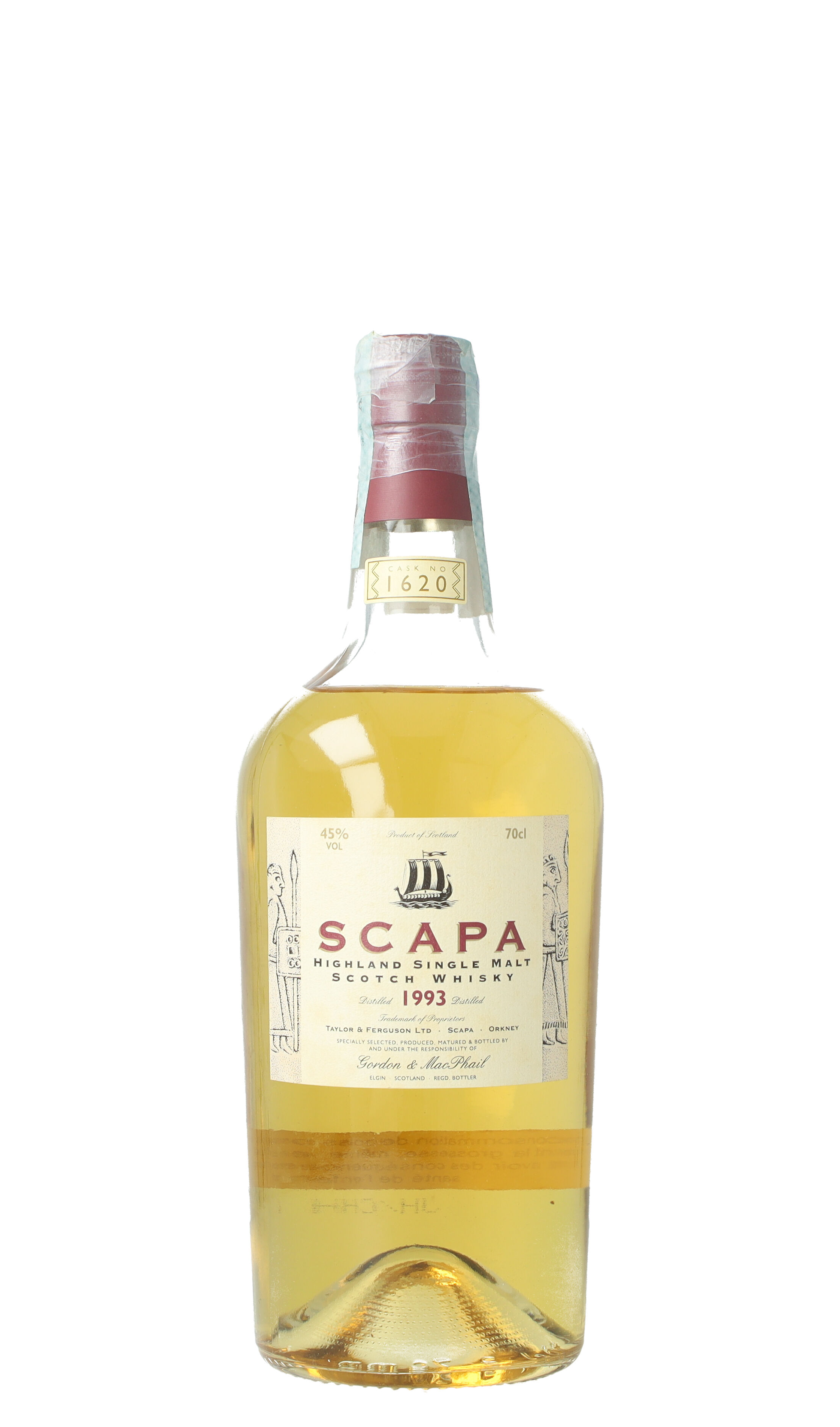 Scapa Island Single Malt Scotch Whisky 1993 70cl 45% Gordon