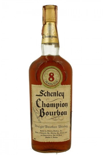 SCHENLEY Champion Buorbon Indiana 8 years old 75cl 43.4%