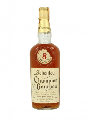 SCHENLEY  INDIANA BOURBON  8 YO 75 CL 43 %