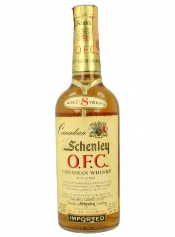 SCHENLEY OFC 8 years old 75cl 43.4% Canadian Blend