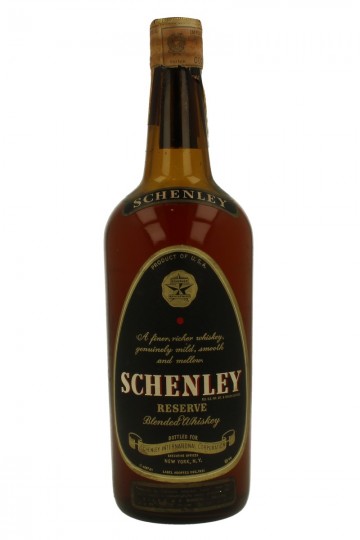 SCHENLEY Reserve Bot. 50/60's 75cl 43% OB -