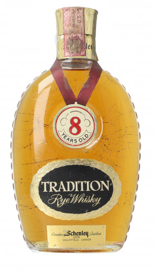 Schenley Rye CANADIAN Whiskey 8 year old 1970 bottled circa 75cl 40% Ob