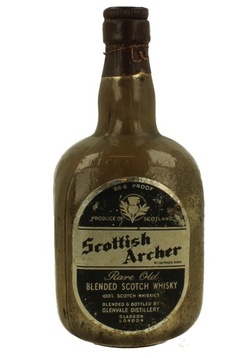 SCOTTISH ARCHER Bot.50/60's 75cl  86.6 US-Proof Glenvale Distillery - Blended