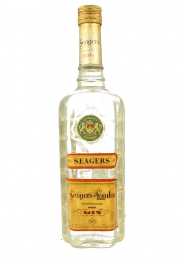 SEAGERS LONDON GIN  75 CL 47 % BOTTLED IN THE 60 'S /70'S
