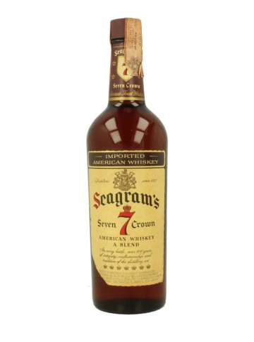 SEAGRAM'S SEVEN CROWN Bot.1970's 75cl 43% - American Whiskey Blend
