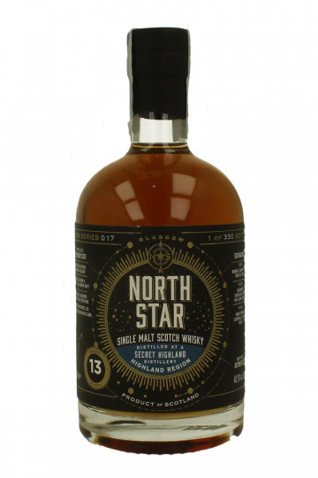 SECRET HIGHLAND DISTILLERY 13 years old 2007 70cl 42.9% - North Star