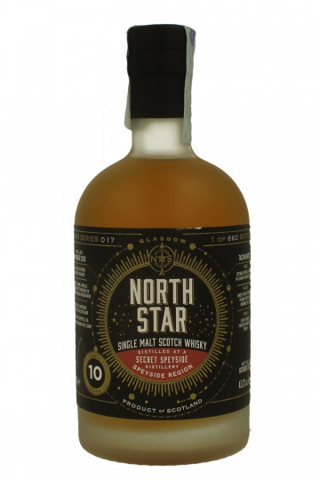 SECRET SPEYSIDE 10yo 2010 2021 70cl 43.2% - North Star