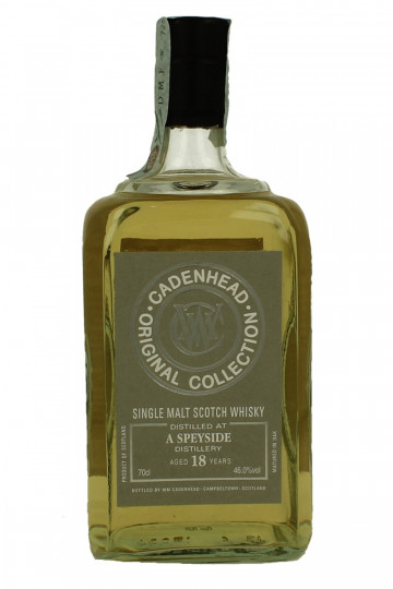 SECRET SPEYSIDE 18 years old 70cl 46% Cadenhead's - Original Collection