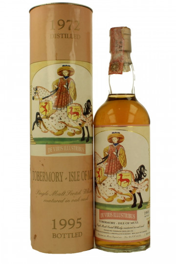 Series Moon De Viris Illustribus Bottles 1995 7x70cl Moon Import - North B. 1964- Bruich 1968-1983-Bowmore 1983-Linkwood 1984-Caol Ila 1984-Tobermory 1972