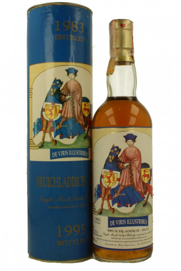 Series Moon De Viris Illustribus Bottles 1995 7x70cl Moon Import - North B. 1964- Bruich 1968-1983-Bowmore 1983-Linkwood 1984-Caol Ila 1984-Tobermory 1972
