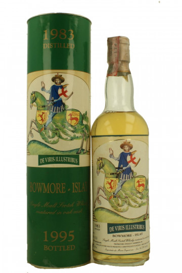 Series Moon De Viris Illustribus Bottles 1995 7x70cl Moon Import - North B. 1964- Bruich 1968-1983-Bowmore 1983-Linkwood 1984-Caol Ila 1984-Tobermory 1972