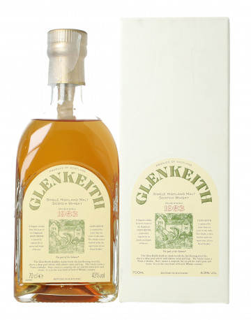 Set 4 different whisky Malt 4x70cl 43% Benriach 10yo-glen keith 1983-longmorn 15yo-Strathisla 15yo-