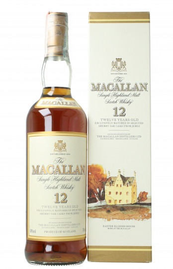 Set 4 Macallan with wood box 4x70cl 43% 2x 7yo,1 x 10 yo ,1x 12yo amazing wood box