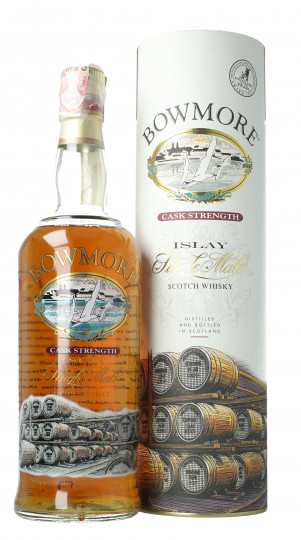 Set Bowmore 5x70cl 43% 2x 12yo- 17yo-8yo-cask strenght-