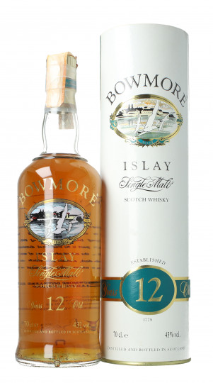 Set Bowmore 5x70cl 43% 2x 12yo- 17yo-8yo-cask strenght-