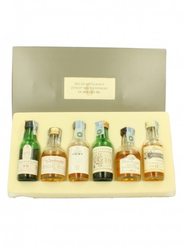 SET CLASSIC MALT  5CL 6 RARE MINIATURES