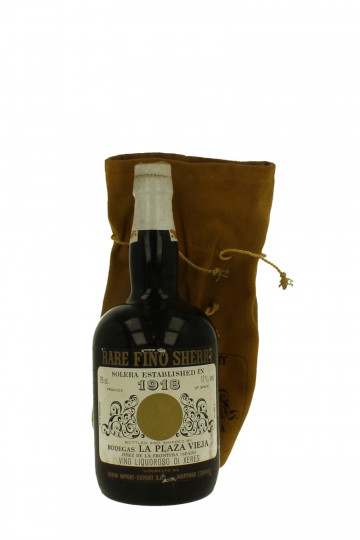 Sherry Bodega La Plaza Vieja Solera Established in 1918 - Bot.90's 75cl 17%