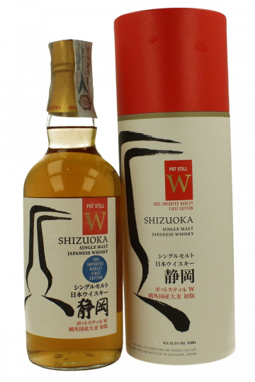 SHIZUOKA Pot Still W 70cl 55.5% 100% Imported Barley First Edition