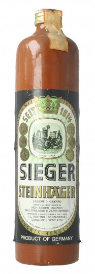 Sieger liquore di Ginepro 1960 -1970 circa 75cl 38%