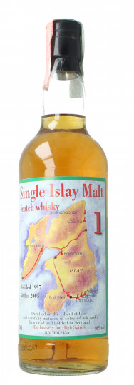 Single Islay Single Malt Whisky 1997 2005 70cl 46% High Spirits  -