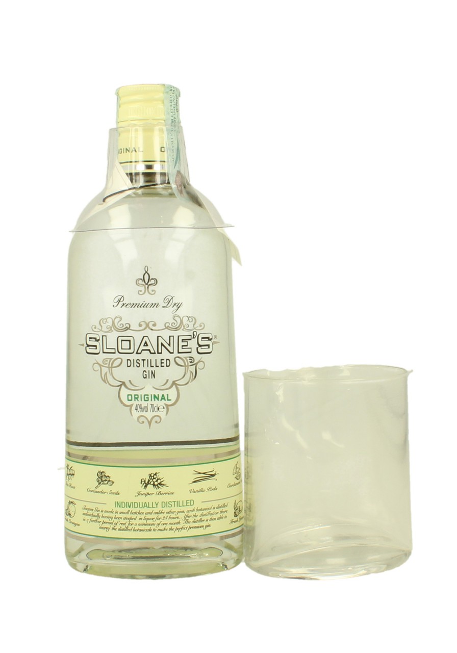 SLOANE'S GIN 40% HOLLAND DRY GIN - Products - Whisky Antique, Whisky &  Spirits