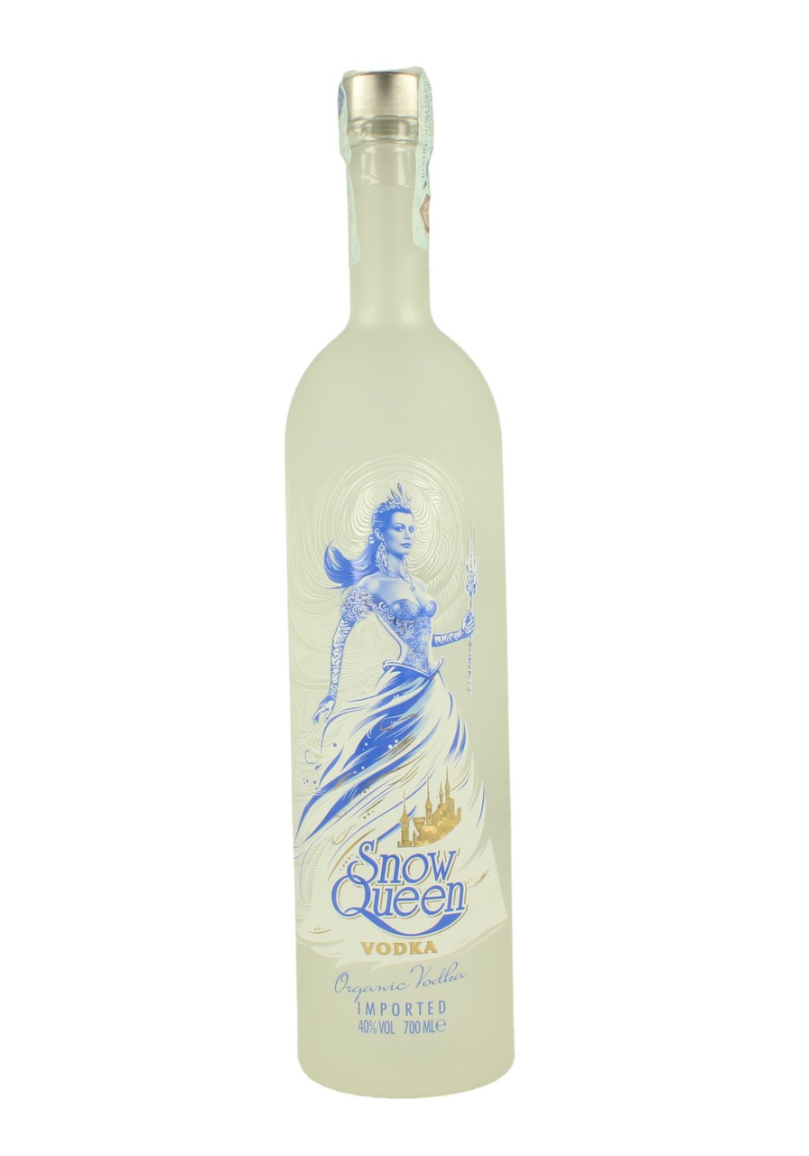 SNOW QUEEN 70cl 40 Organic Vodka Products Whisky Antique, Whisky & Spirits