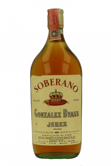 SOBERANO Brandy Bot 60/70's 75cl 41.5% OB-