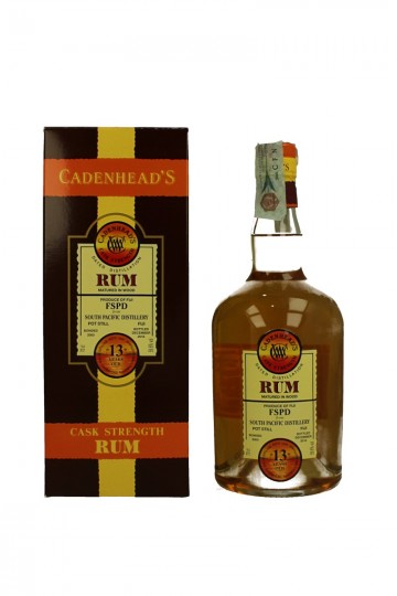 SOUTH PACIFIC DISTILLERY FSPD 13 years old 2003 2016 70cl 59.6 % Cadenhead's FIJI RUM